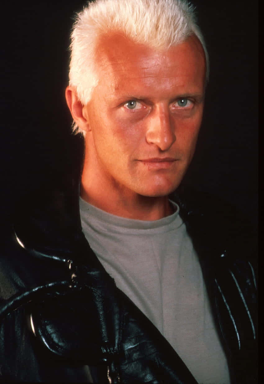 Rutger Hauer Young Photo White Hair Background