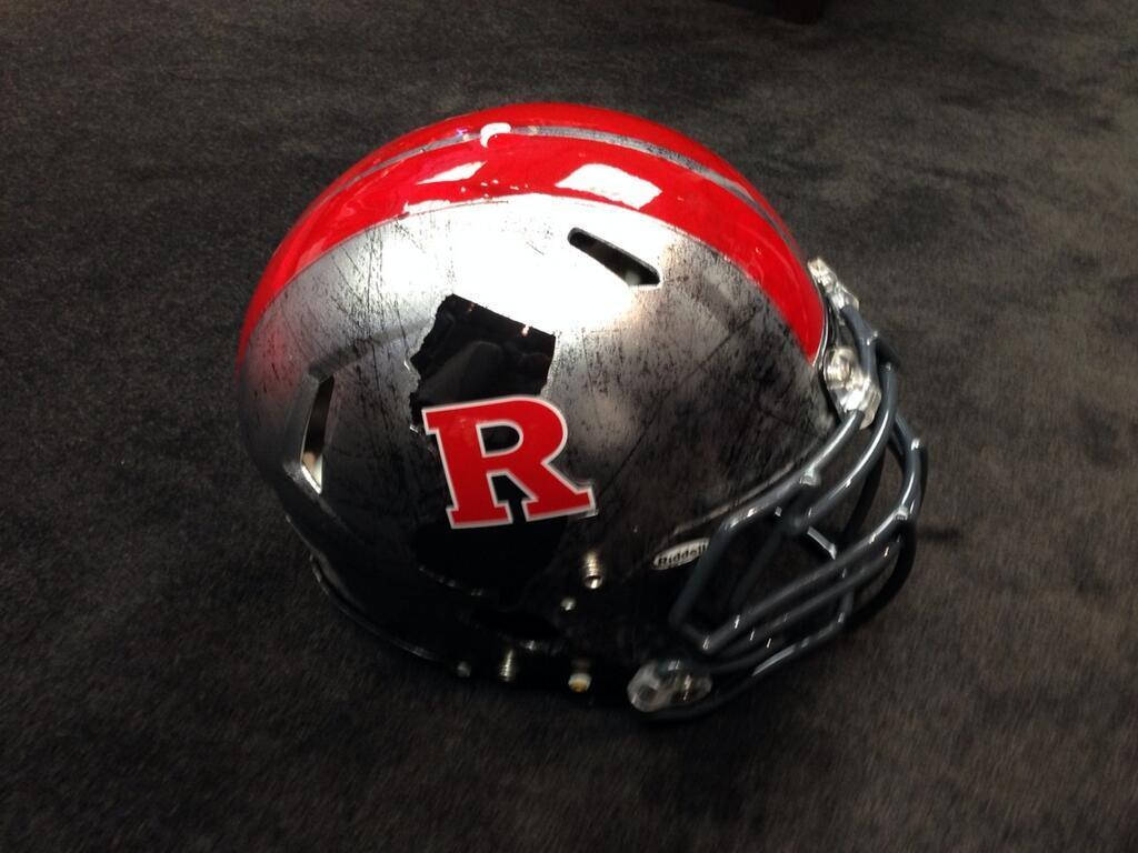 Rutgers Scarlet Knights Helmet Background