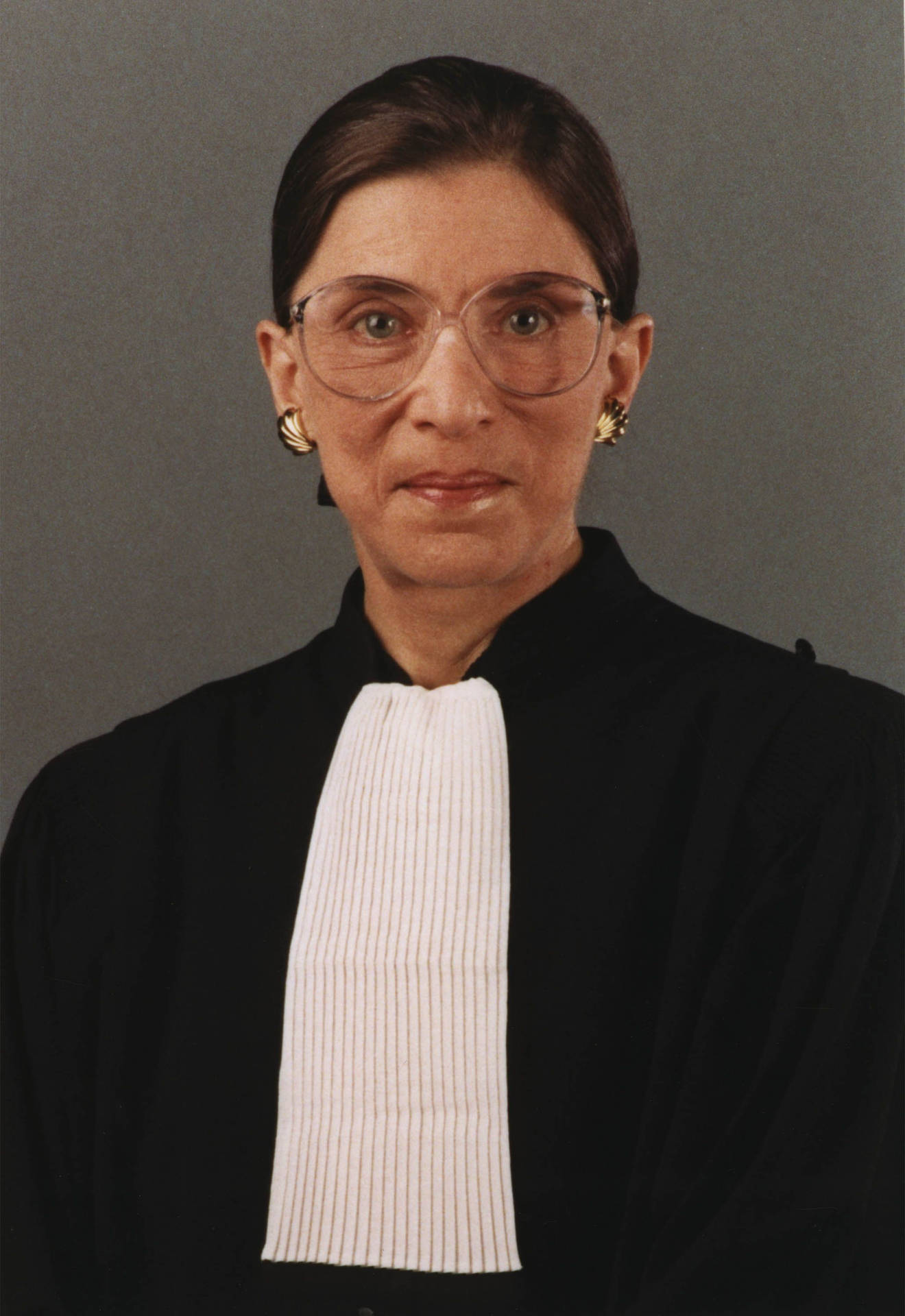 Ruth Bader Ginsburg Formal Photograph Background