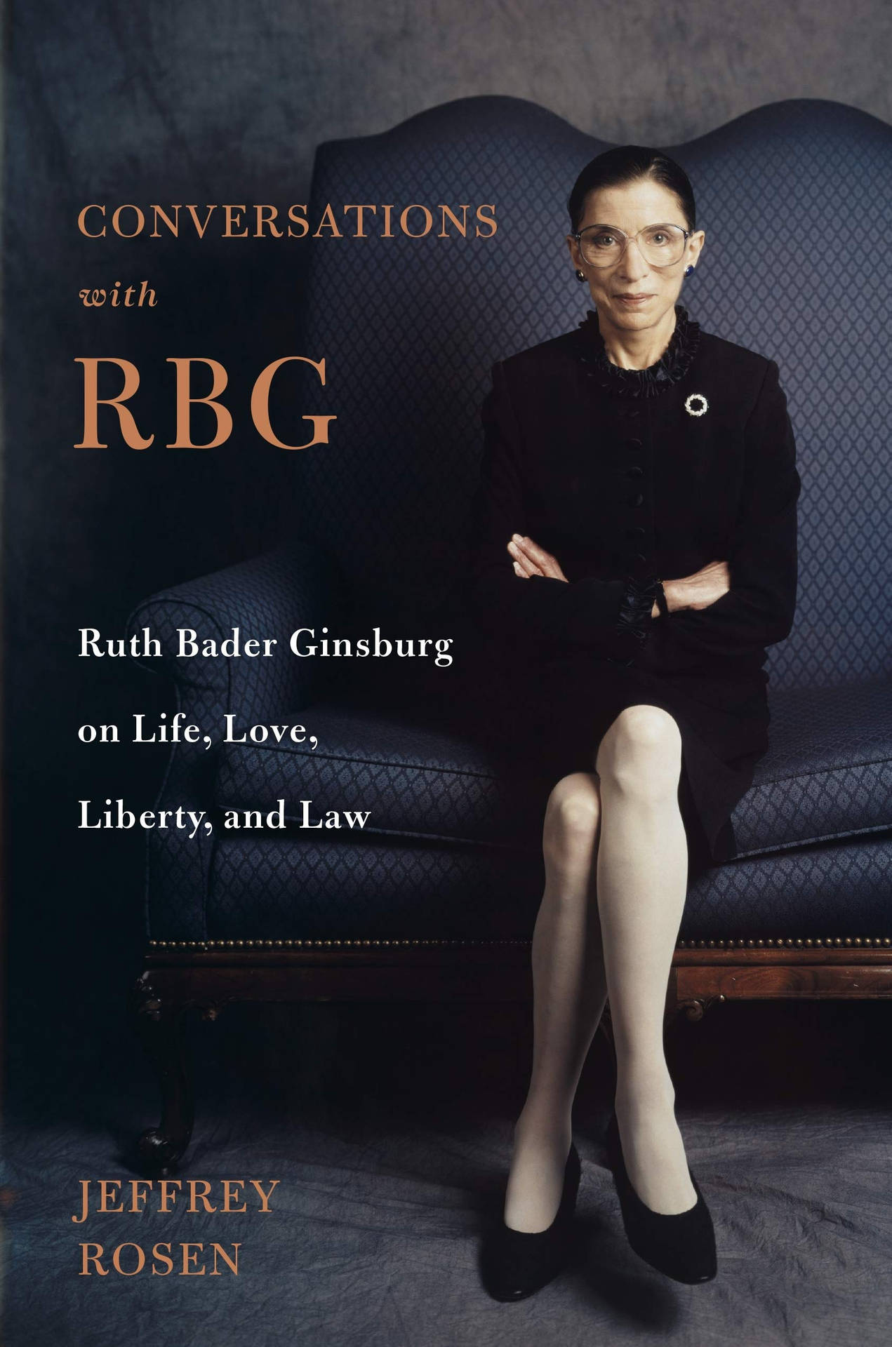 Ruth Bader Ginsburg Magazine Cover Photograph Background