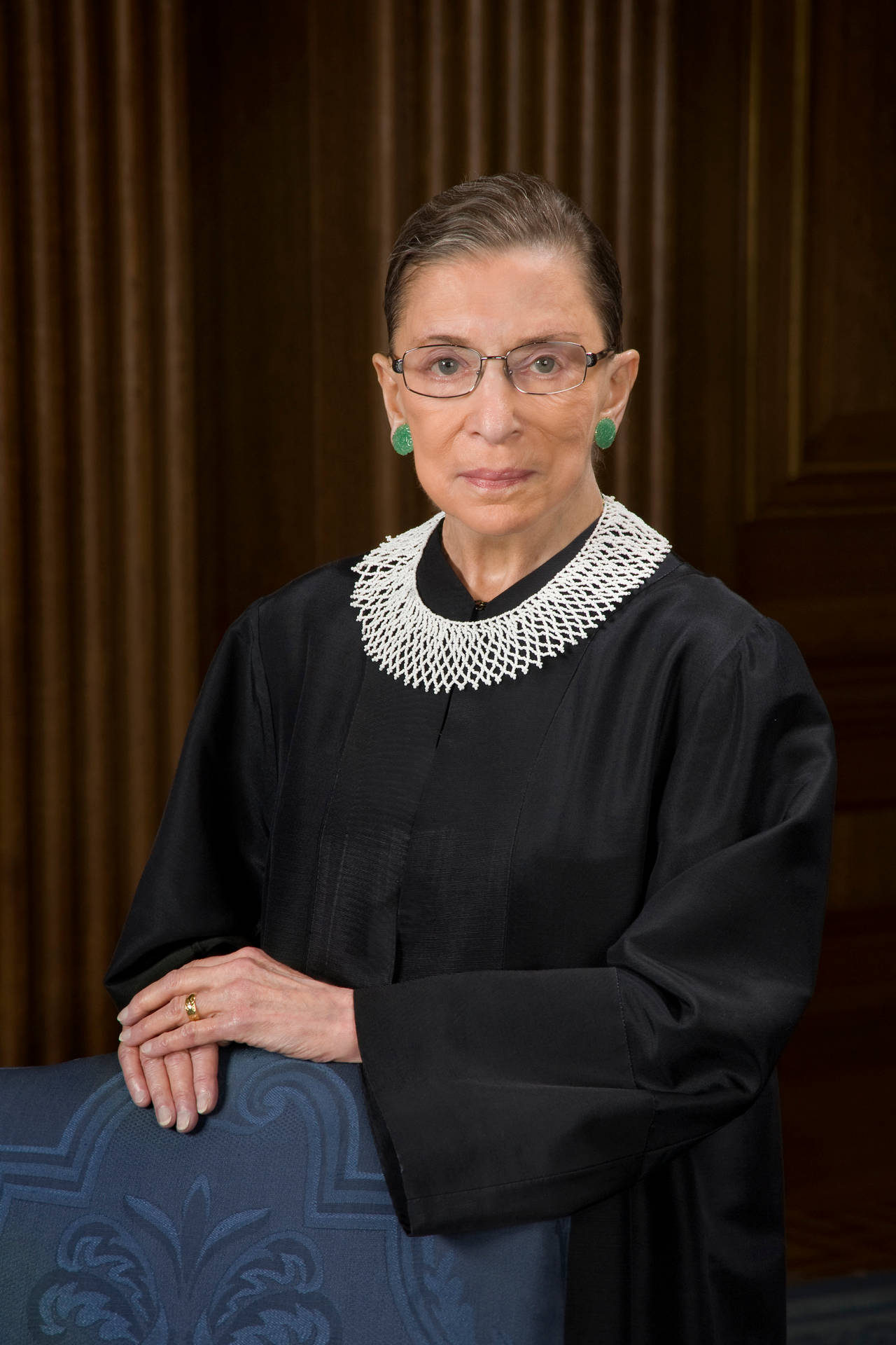 Ruth Bader Ginsburg Traditional Black Gown