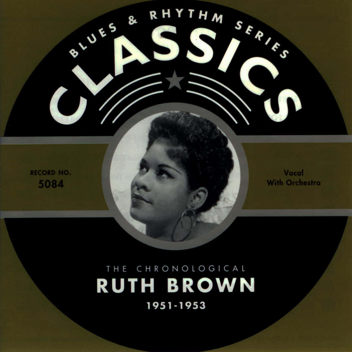 Ruth Brown Blues Rhythm Classics Album Cover Background