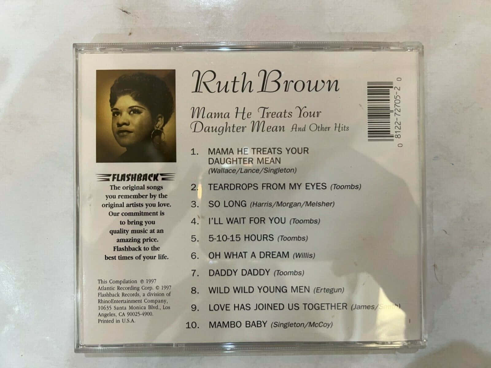 Ruth Brown Cd Background