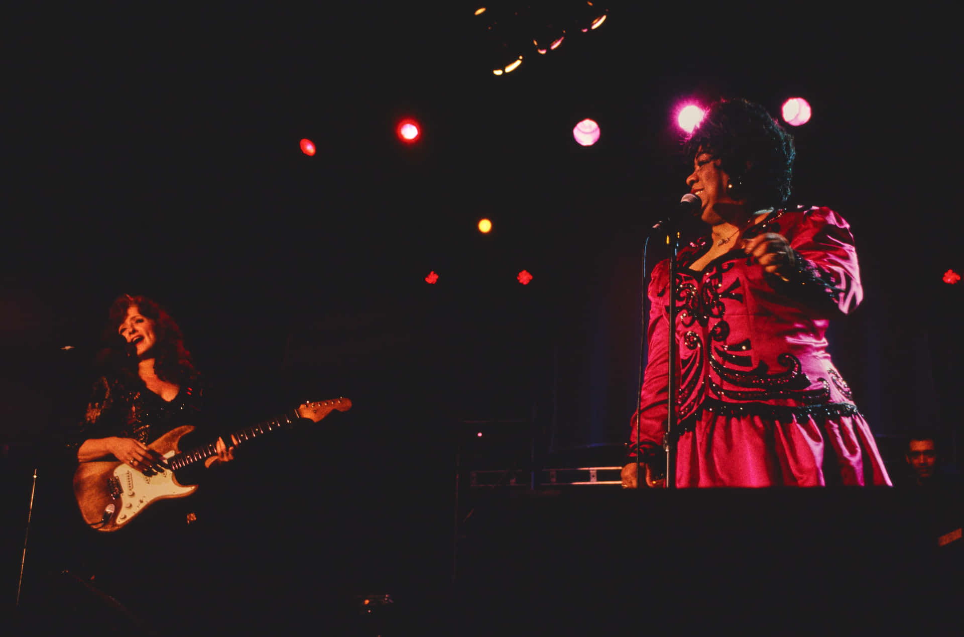 Ruth Brown On Stage Background