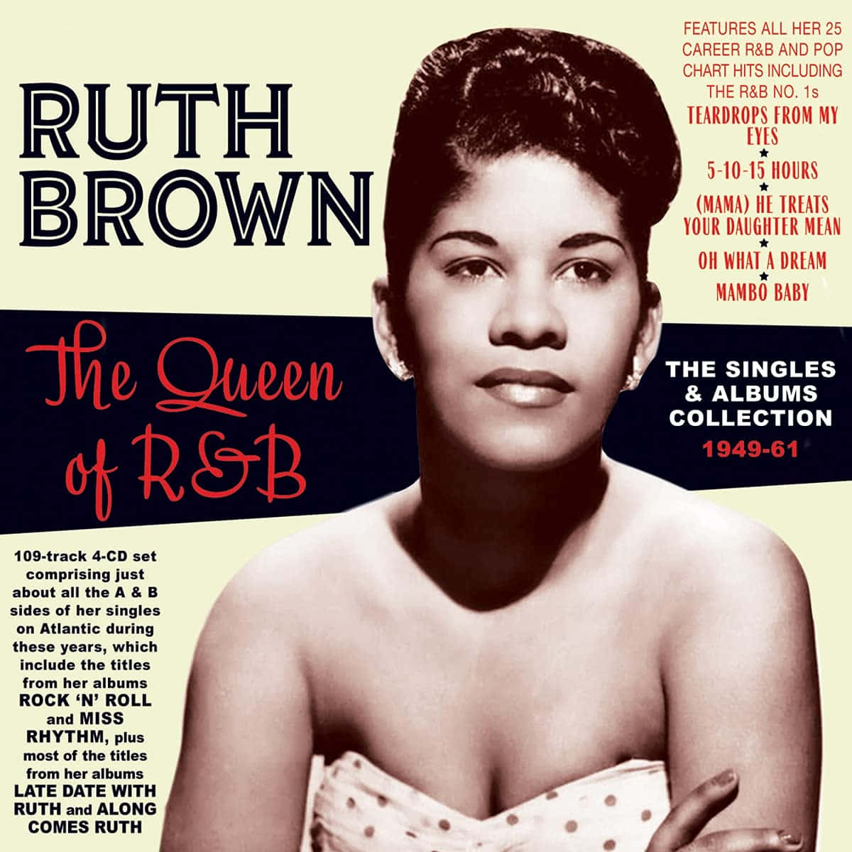 Ruth Brown Queen Of R&b Background