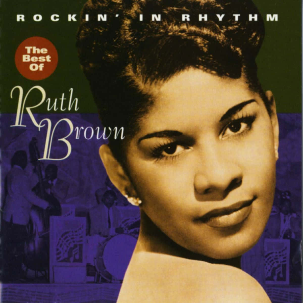 Ruth Brown Rockin In Rhythm Album Cover Background