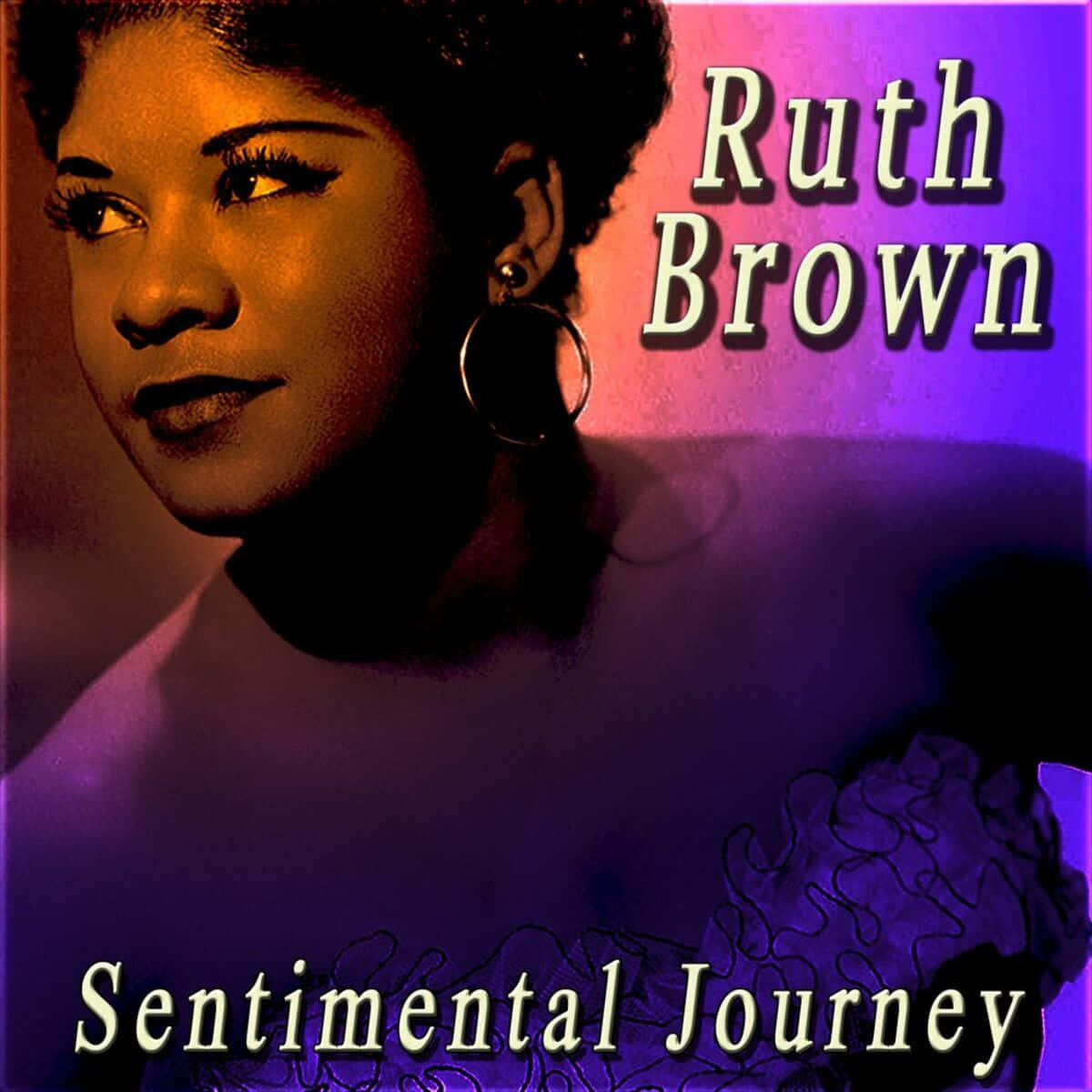 Ruth Brown Sentimental Journey Album Cover Background