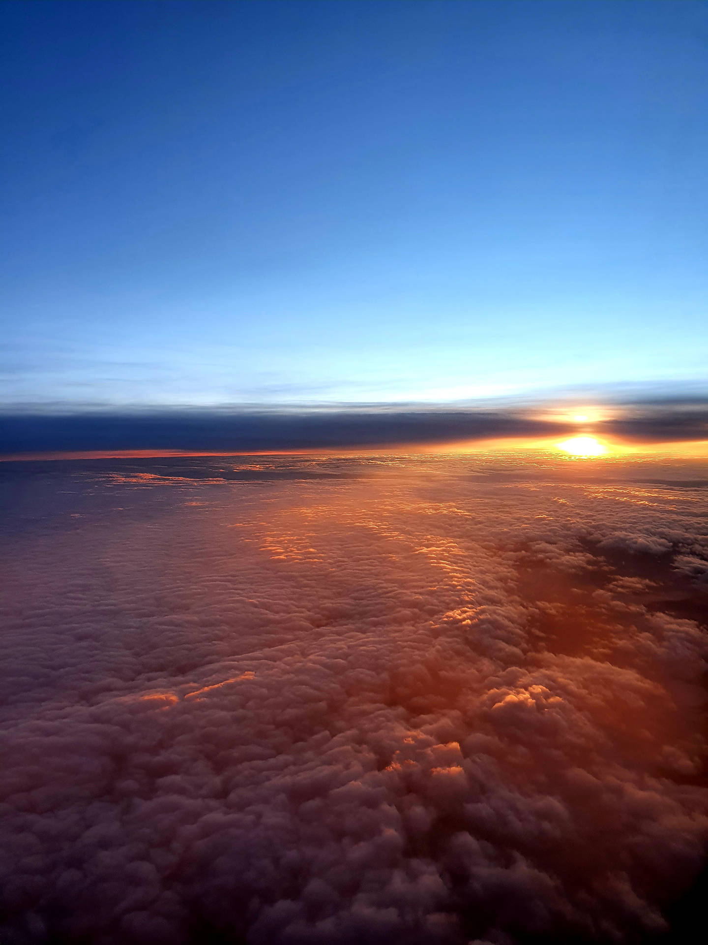 Rwanda Clouds And Sunset Background
