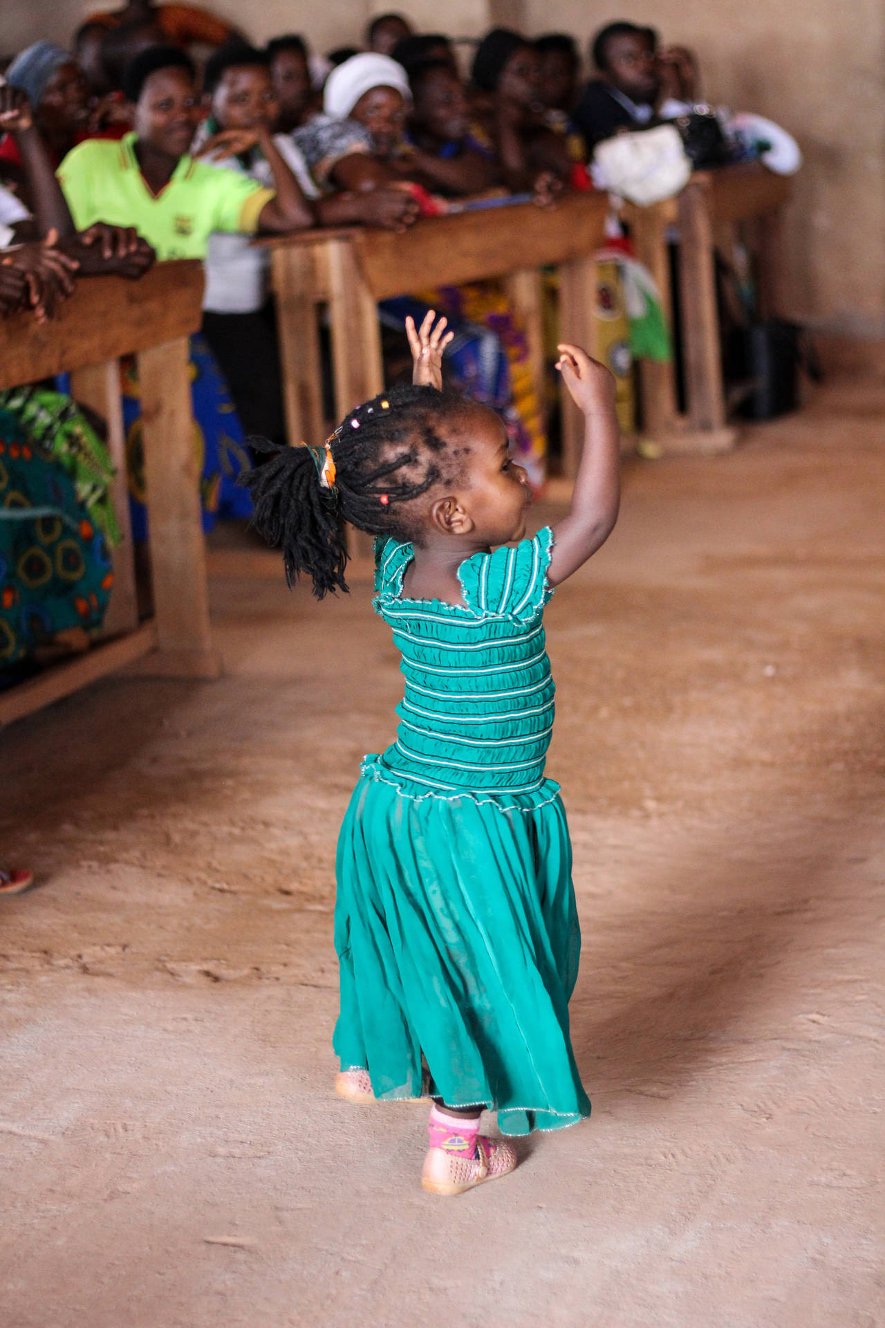 Rwanda Dancing Kid Background