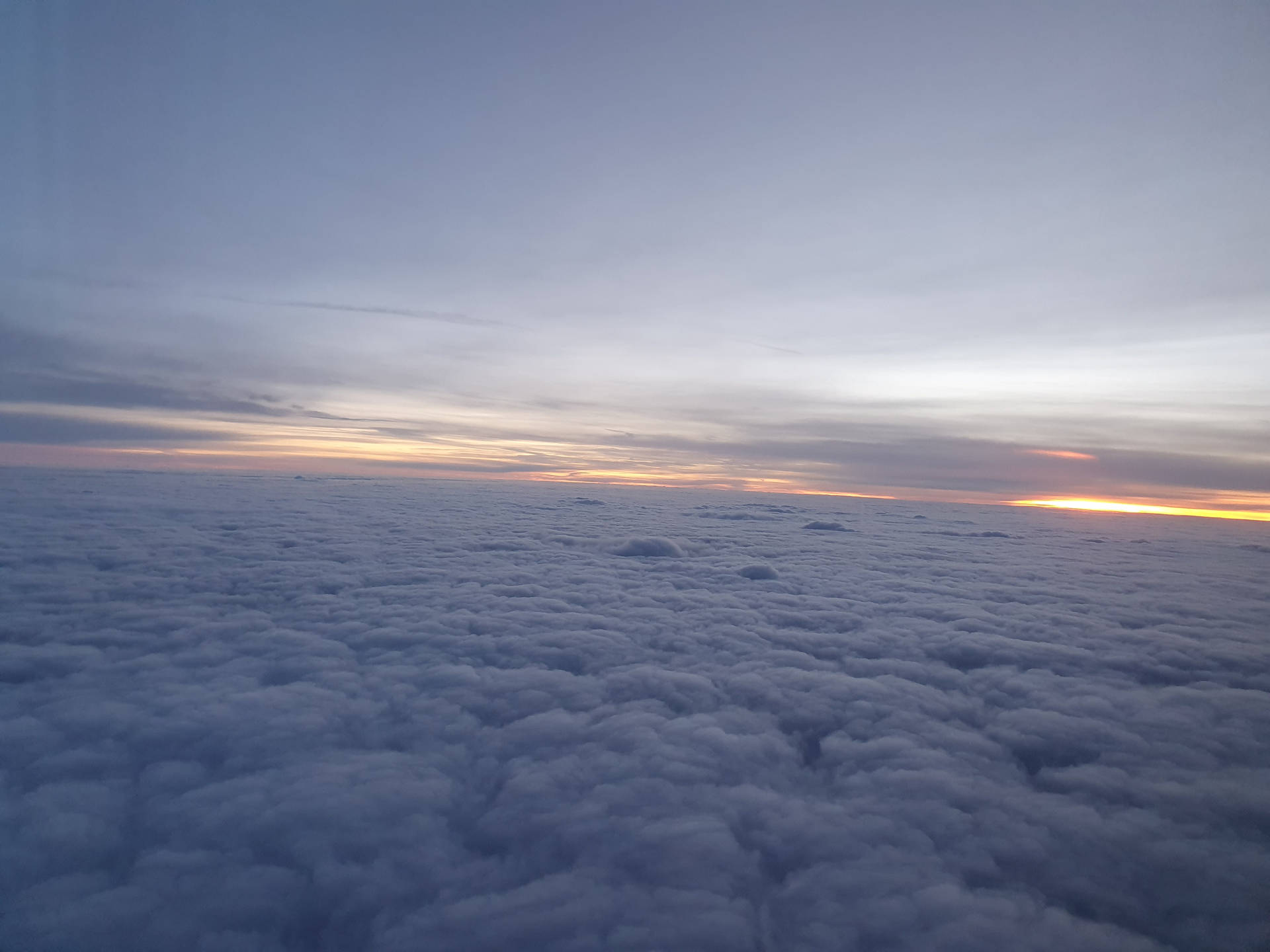 Rwanda Sea Of Clouds Background