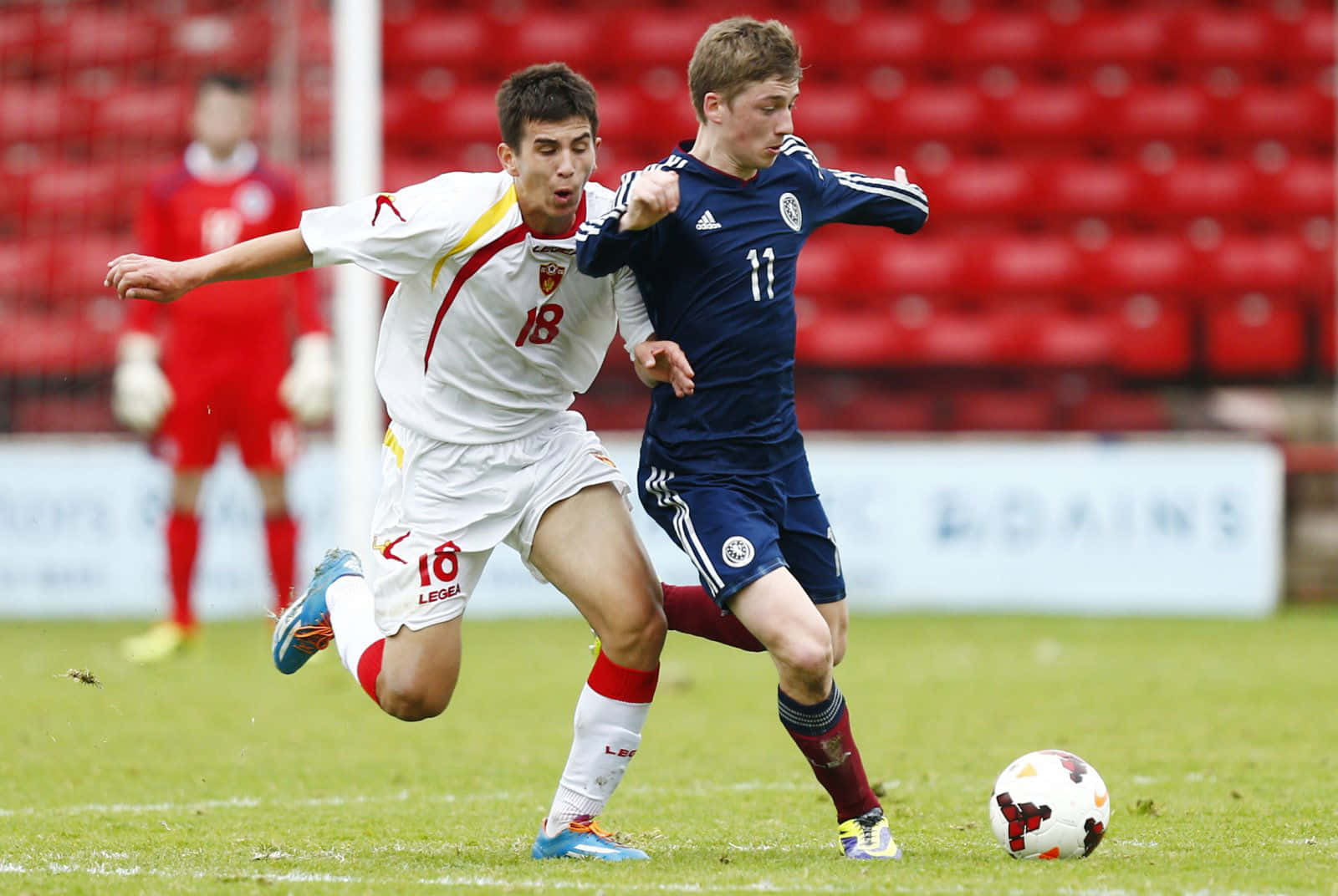 Ryan Gauld Scotland U21 Football Match Background