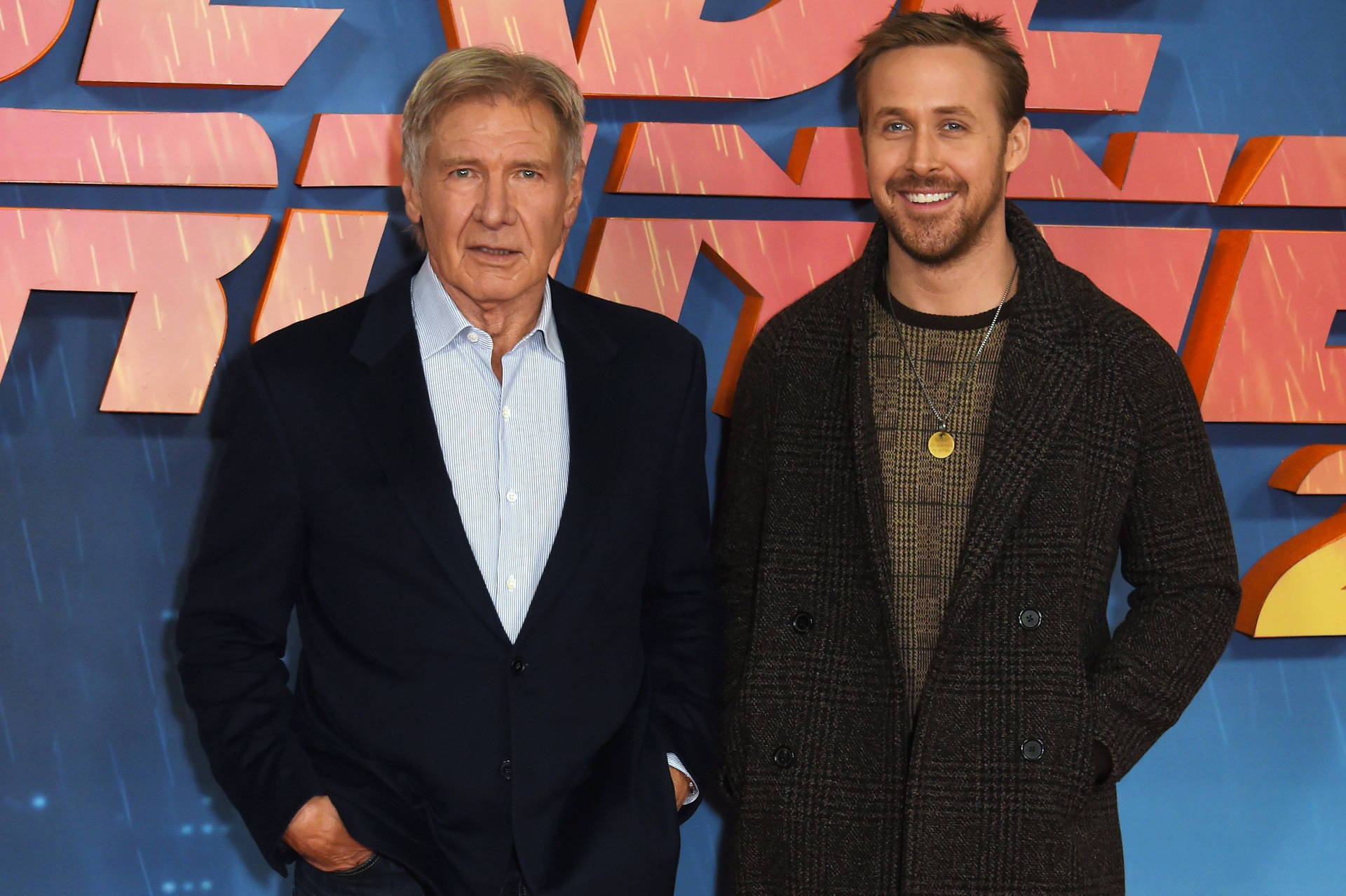 Ryan Gosling And Harrison Ford Background
