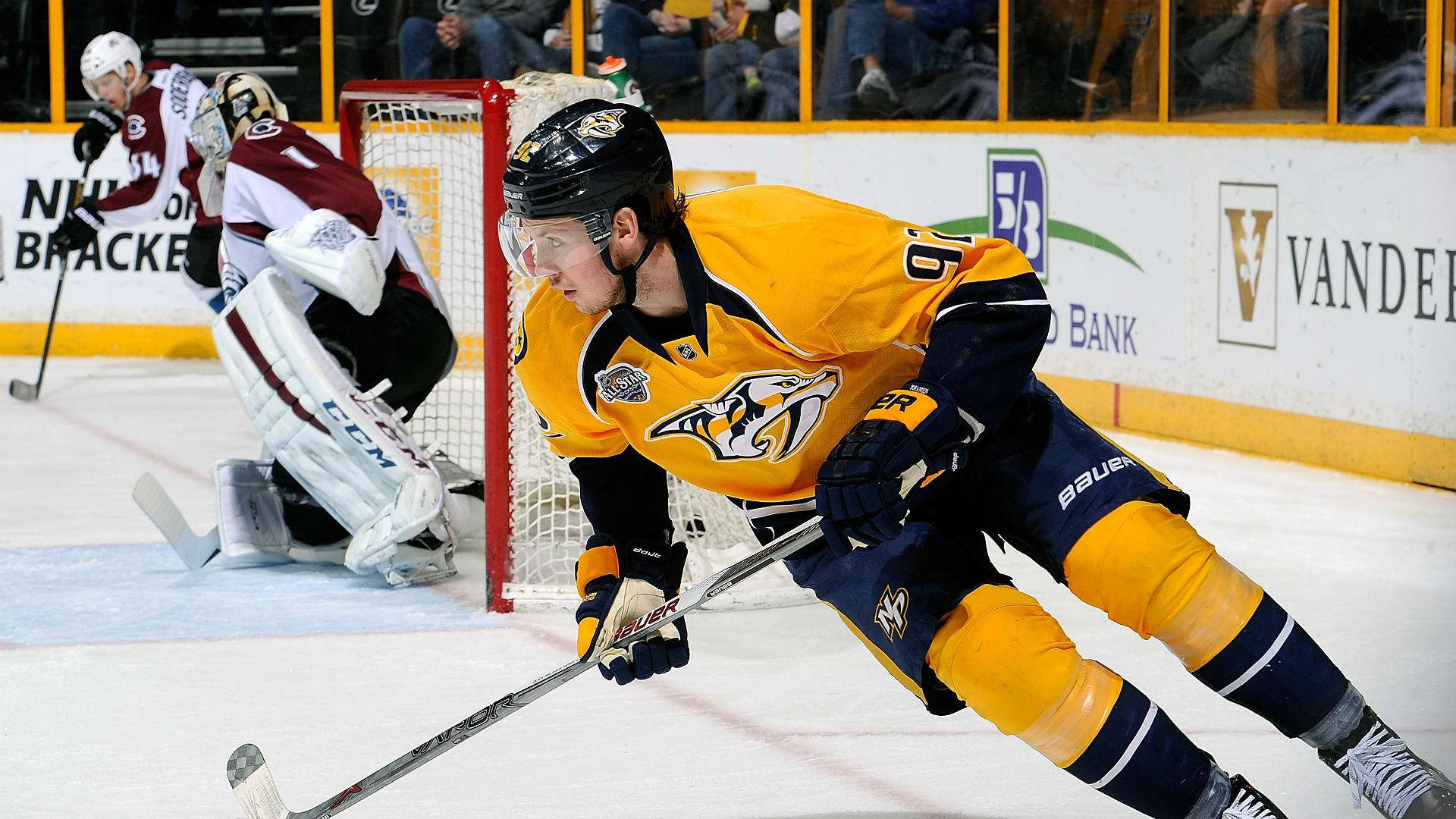 Ryan Johansen Against Chicago Blackhawks