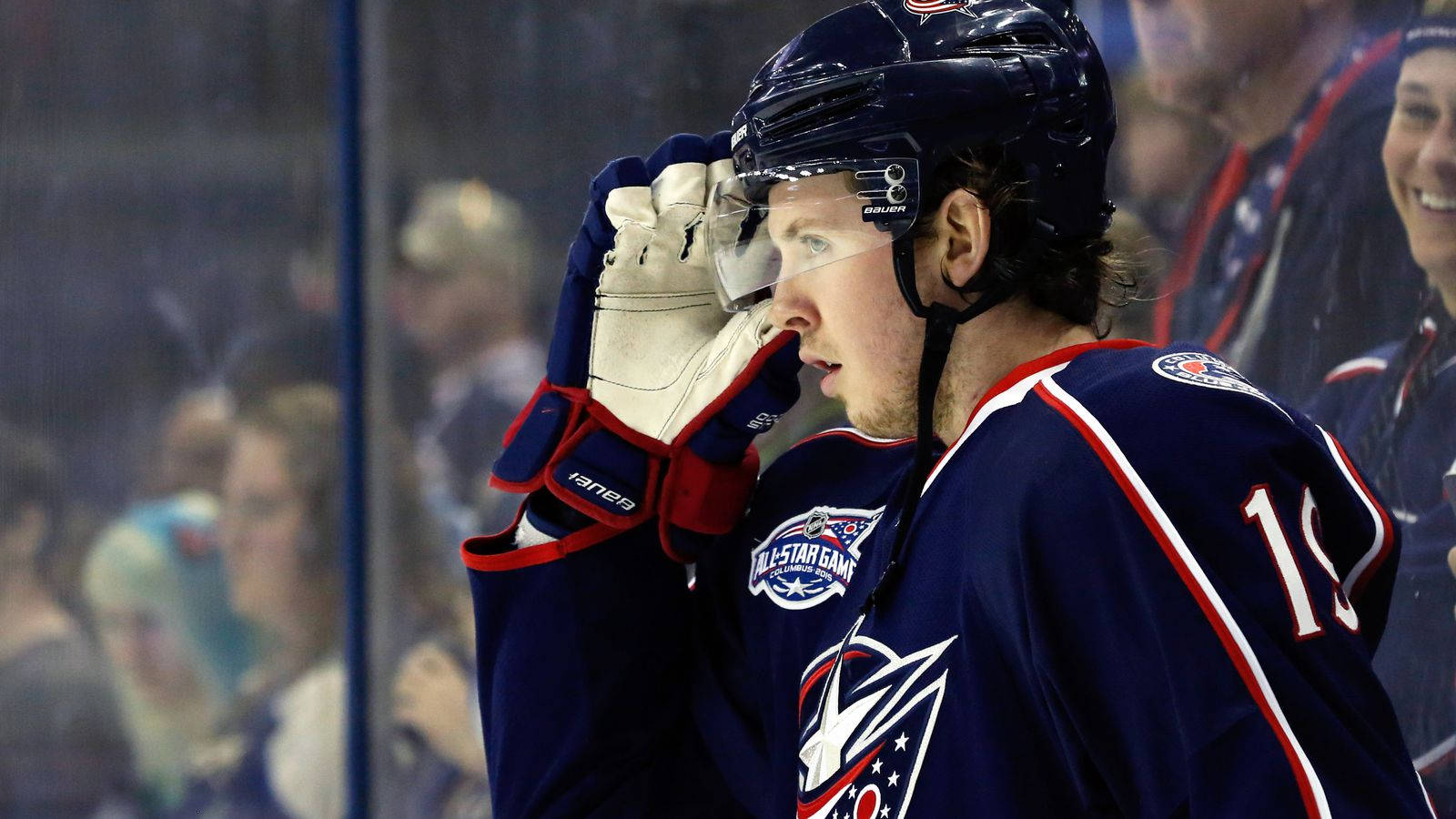 Ryan Johansen Columbus Blue Jackets Look Out