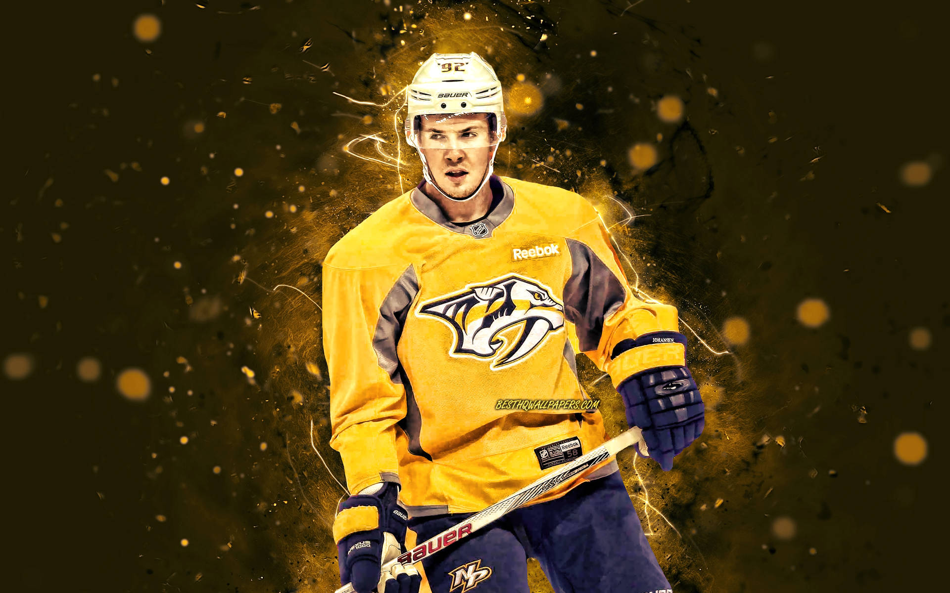 Ryan Johansen Nashville Predators Digital Art