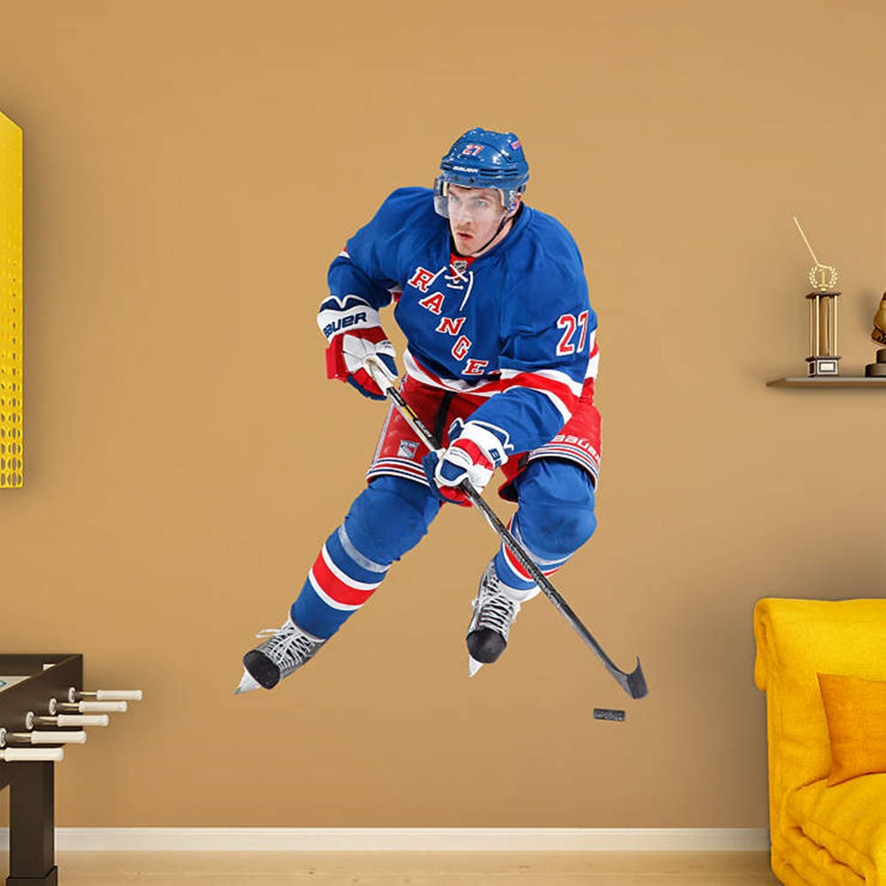 Ryan Mcdonagh Ice Hockey Player Wall Sticker Background