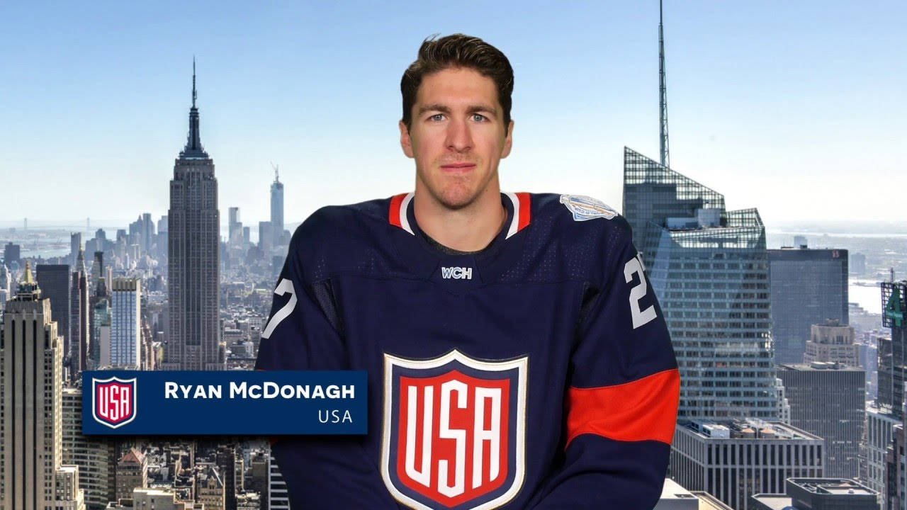 Ryan Mcdonagh Ice Hockey Team Usa Background