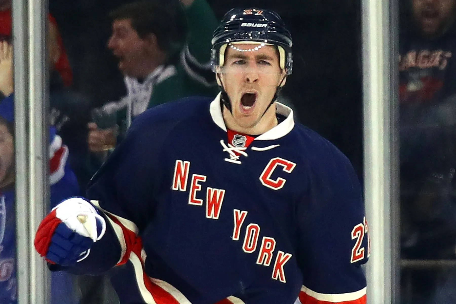 Ryan Mcdonagh New York Rangers Scream Background