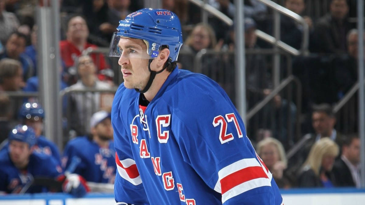 Ryan Mcdonagh New York Rangers Vs. Buffalo Sabres Background