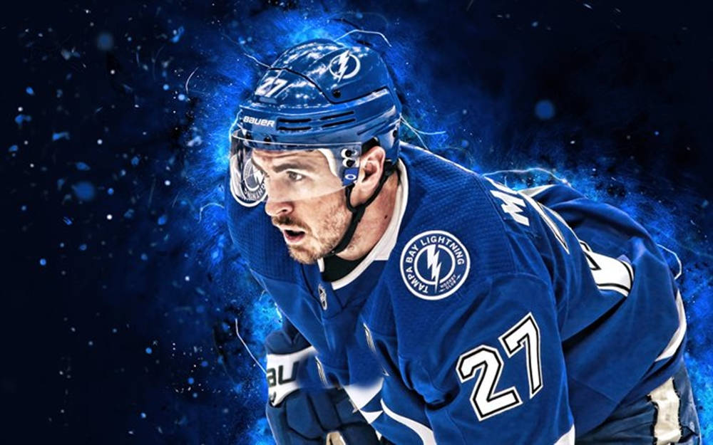 Ryan Mcdonagh Tampa Bay Lightning Digital Art Background