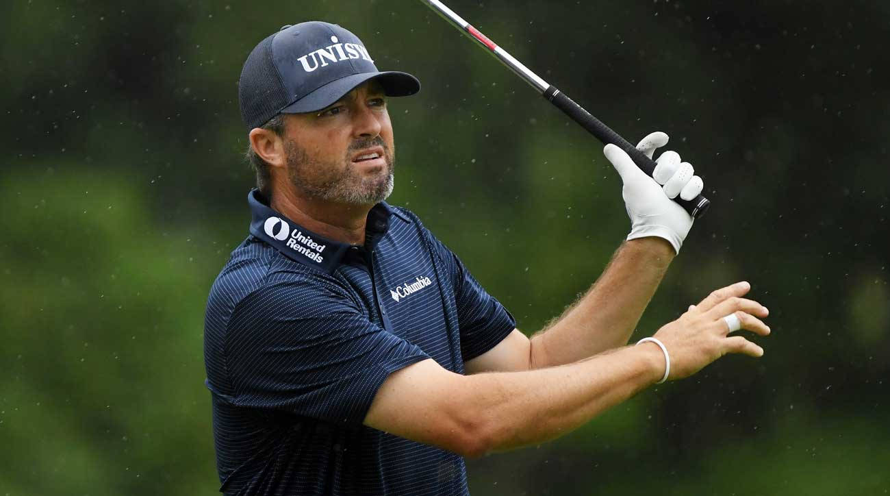 Ryan Palmer With Confused Look Background