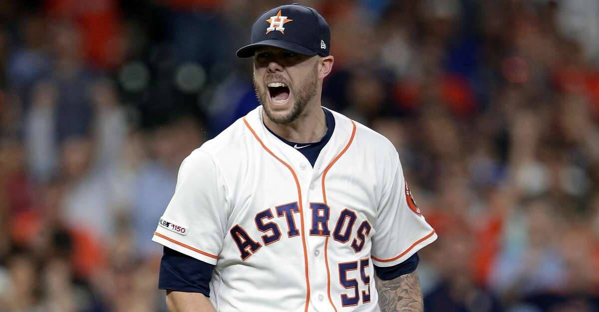 Ryan Pressly Astros 55 Background