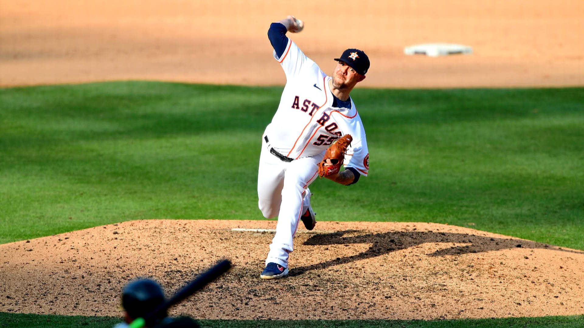 Ryan Pressly White Astro Background