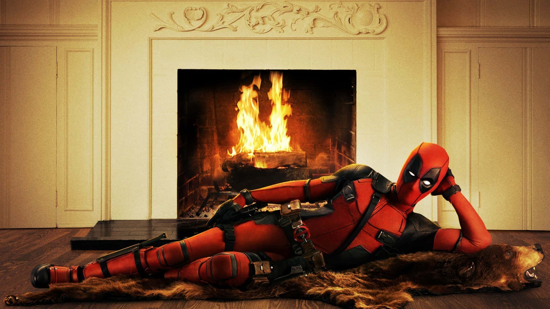 Ryan Reynolds As The Merc With A Mouth: Deadpool Background