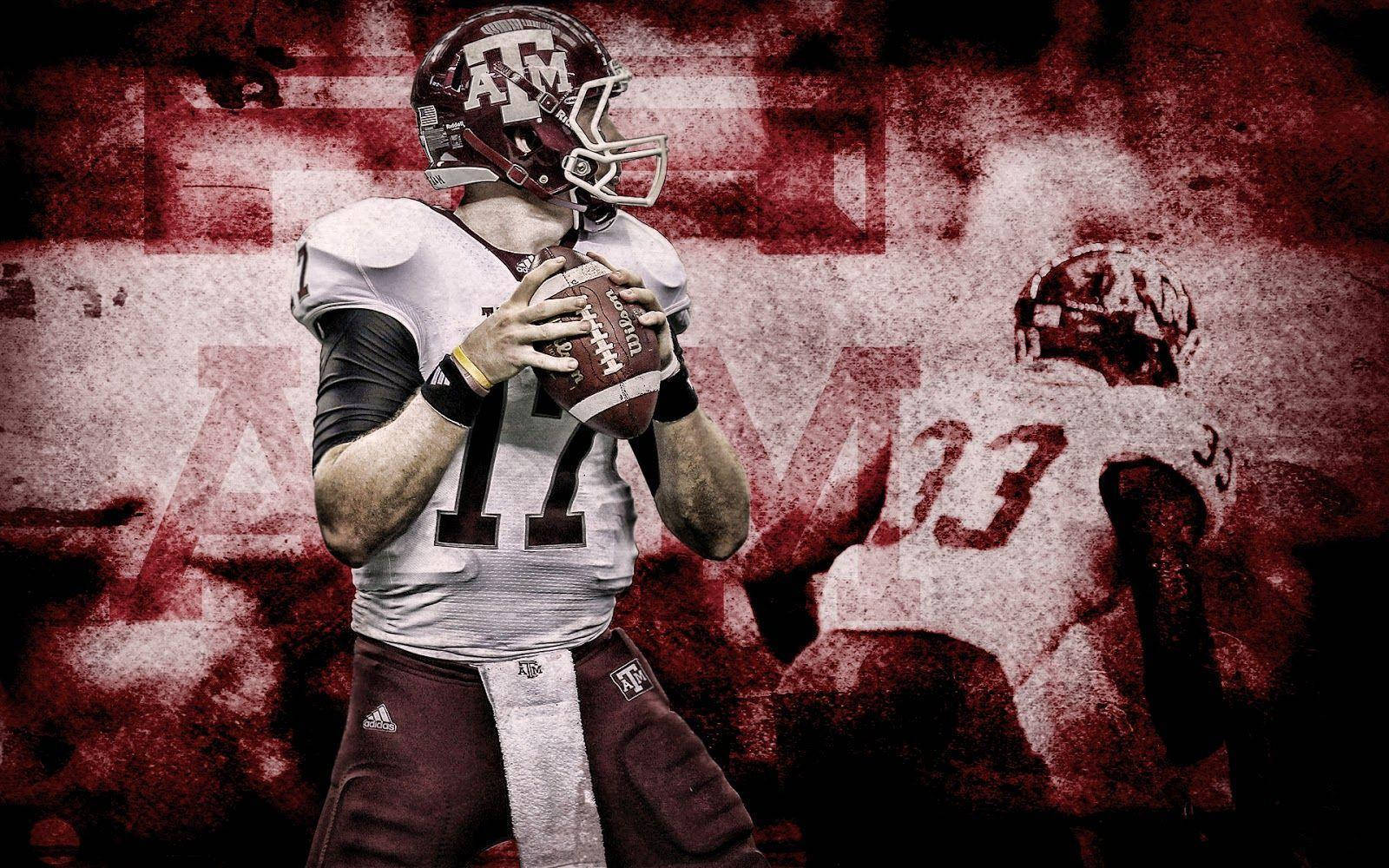 Ryan Tannehill Texas A&m Varsity Player Background