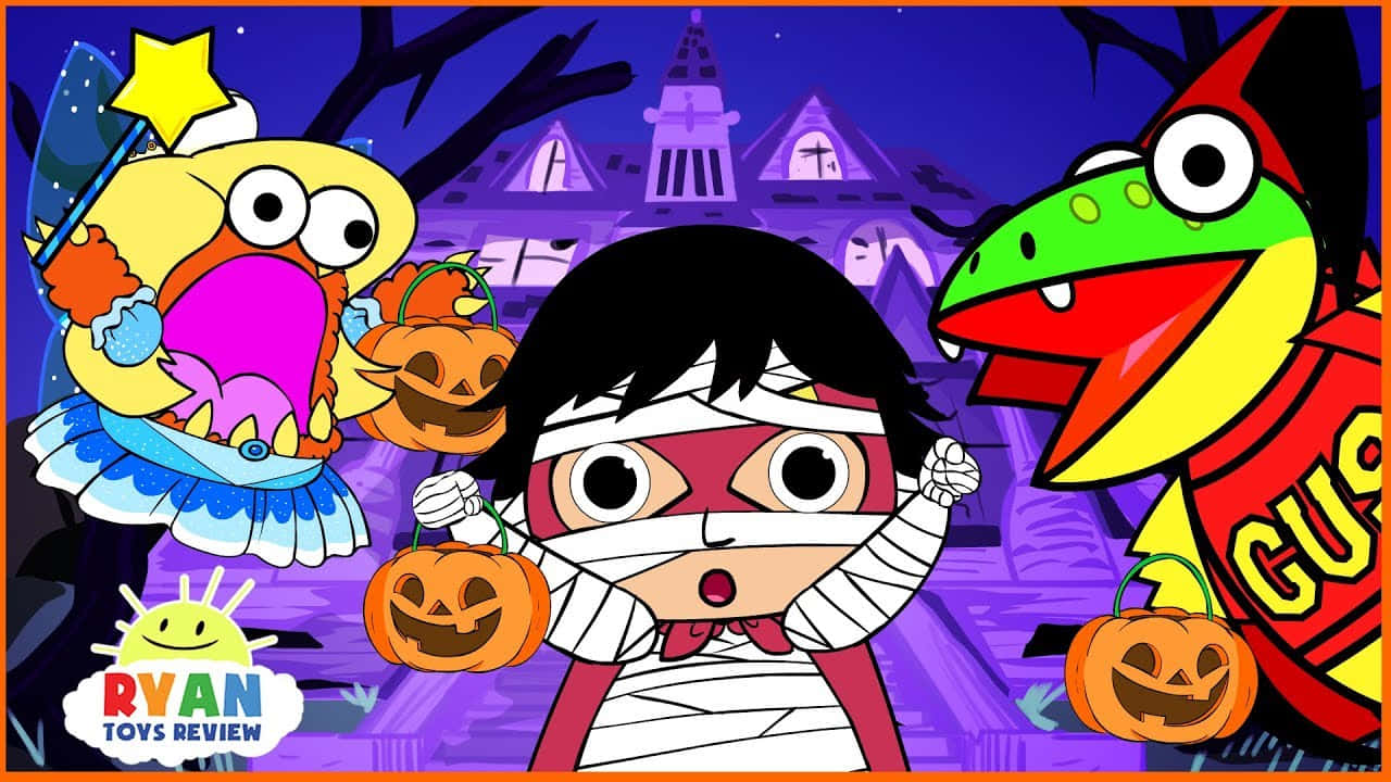 Ryans World Halloween Theme Background