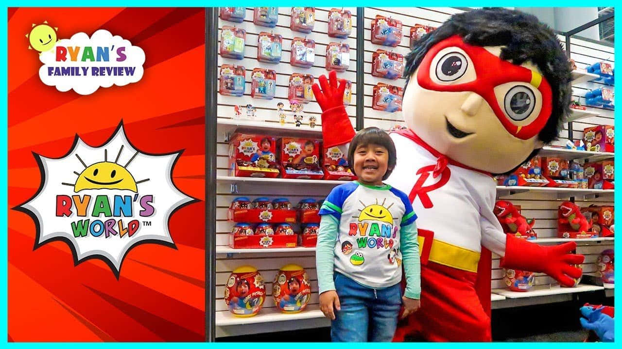 Ryans World Inside Toy Shop Background