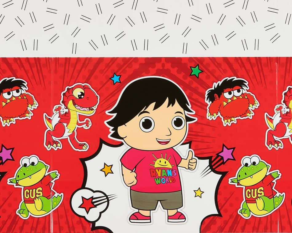 Ryans World With Toys Background