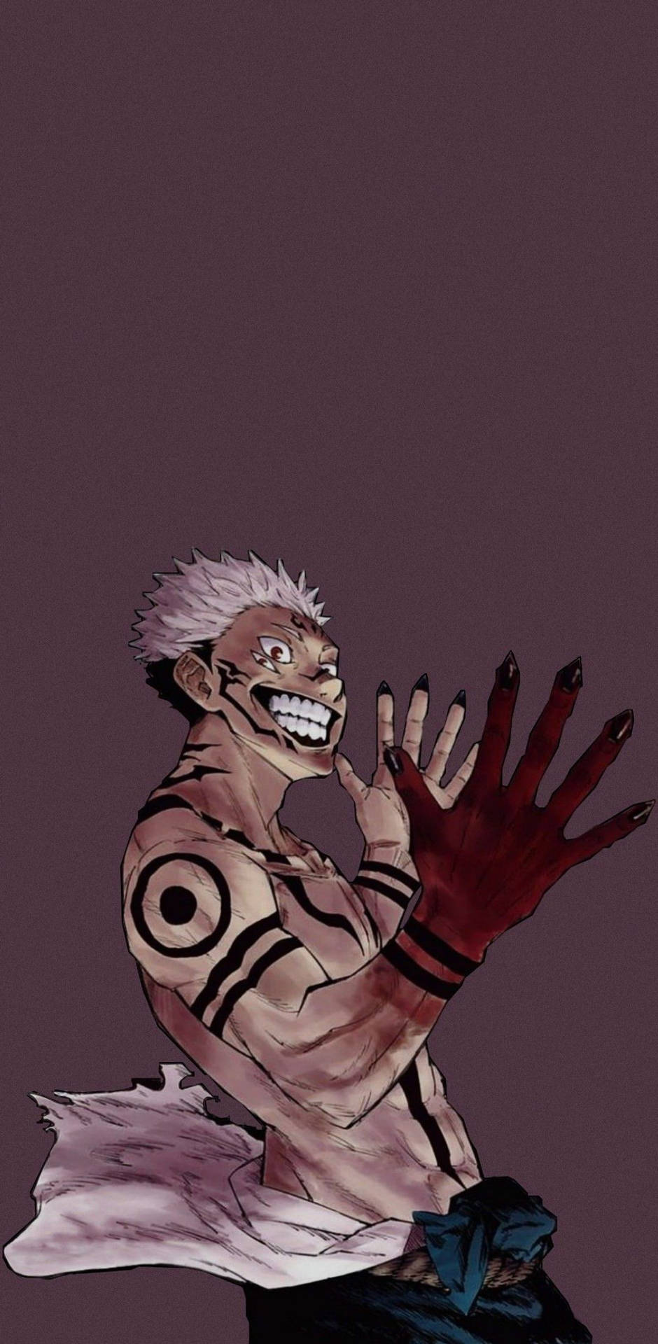 Ryomen Sukuna Grinning Jujutsu Kaisen Iphone