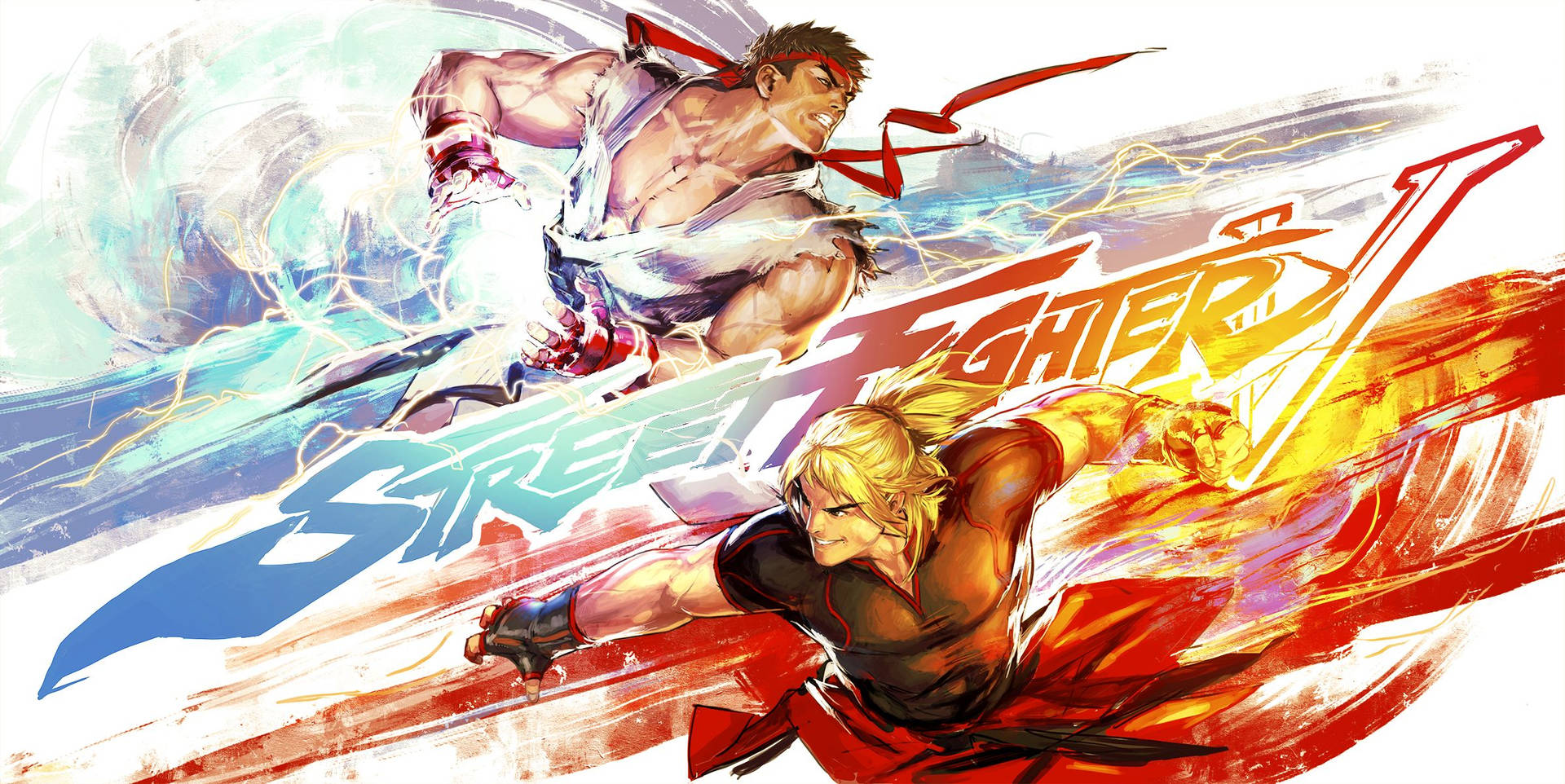 Ryu Ken On Club Street Fighter Background