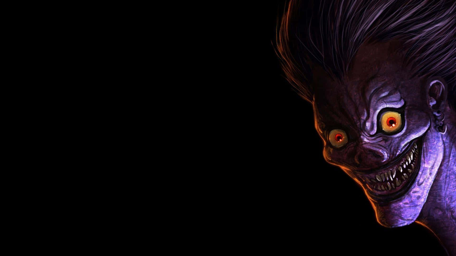 Ryuk Death Note Dark Background Background