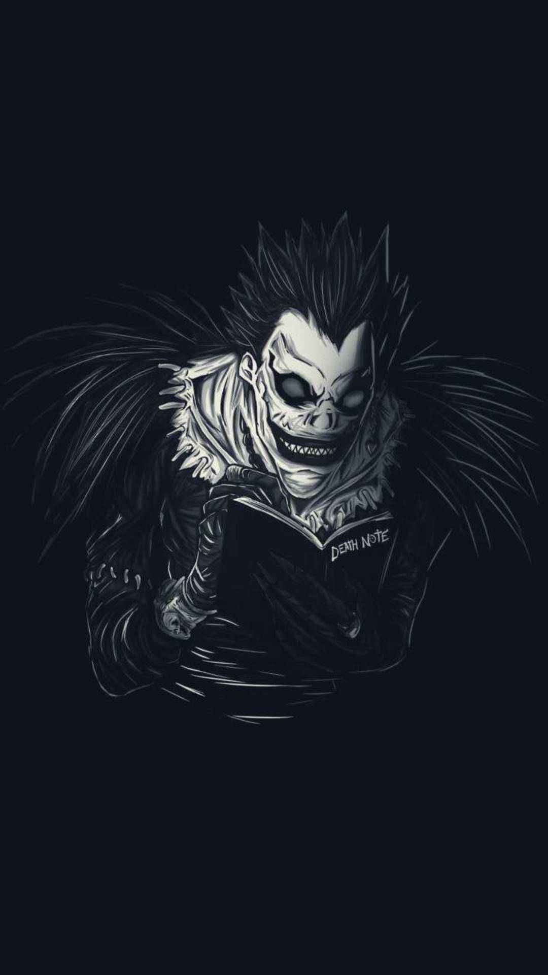 Ryuk In The Dark From Death Note Iphone Background