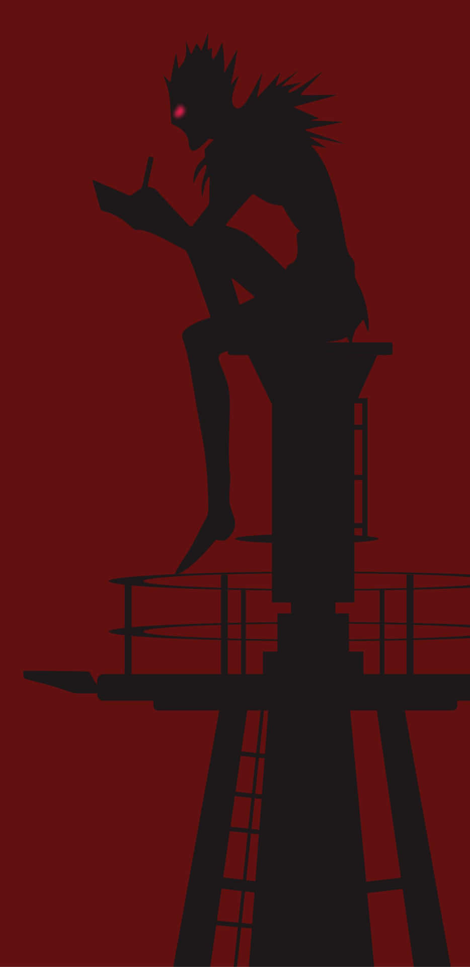 Ryuk Silhouette Death Note Background