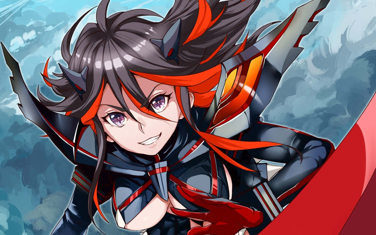 Ryuko Matoi Unleashing Power In Battle