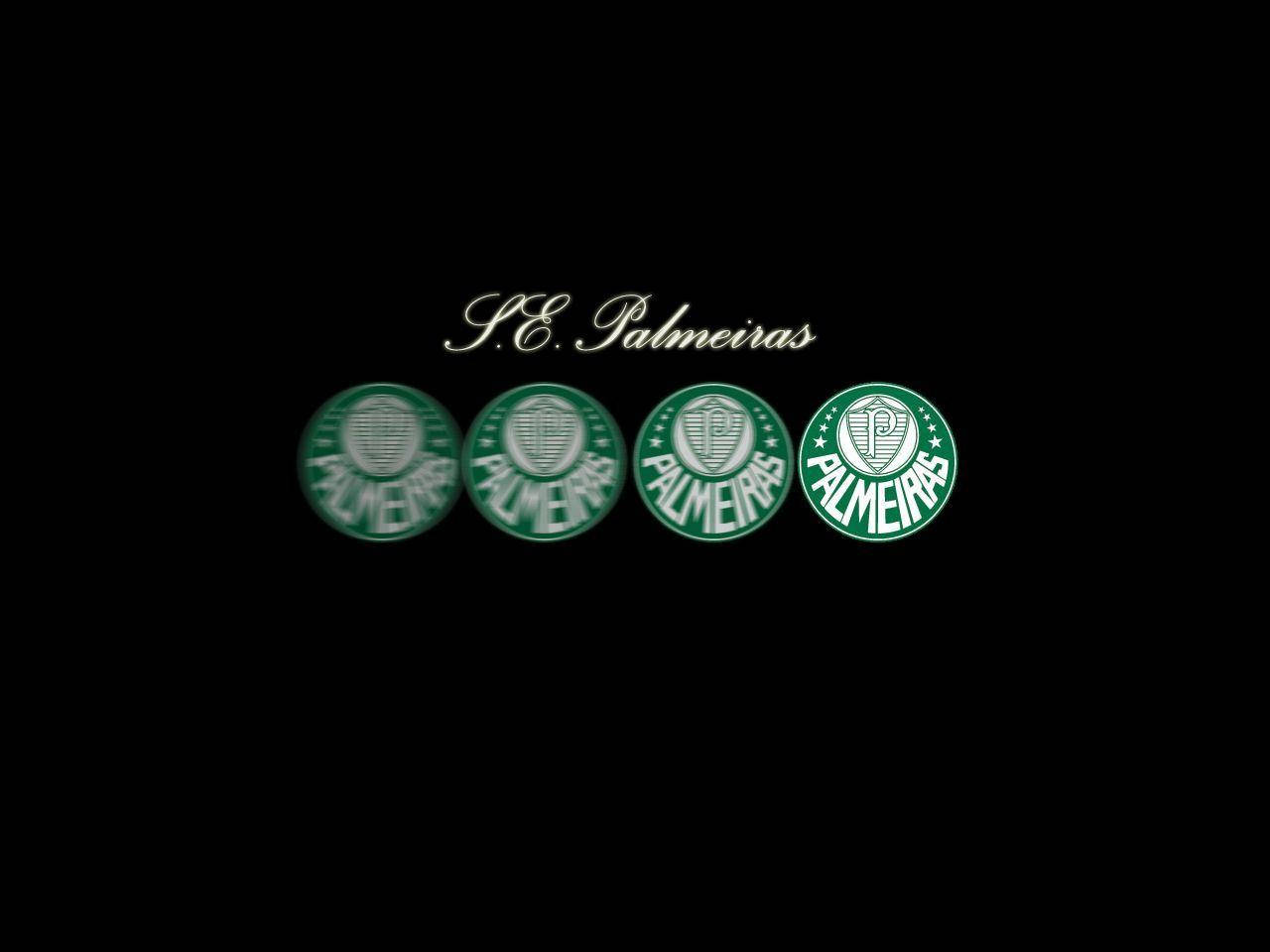 S.e. Palmeiras Cursive Background