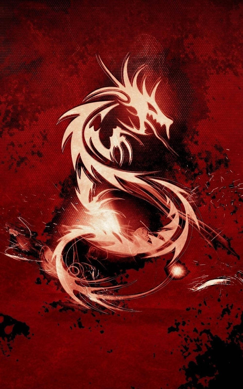 S Letter Dragon Art Background