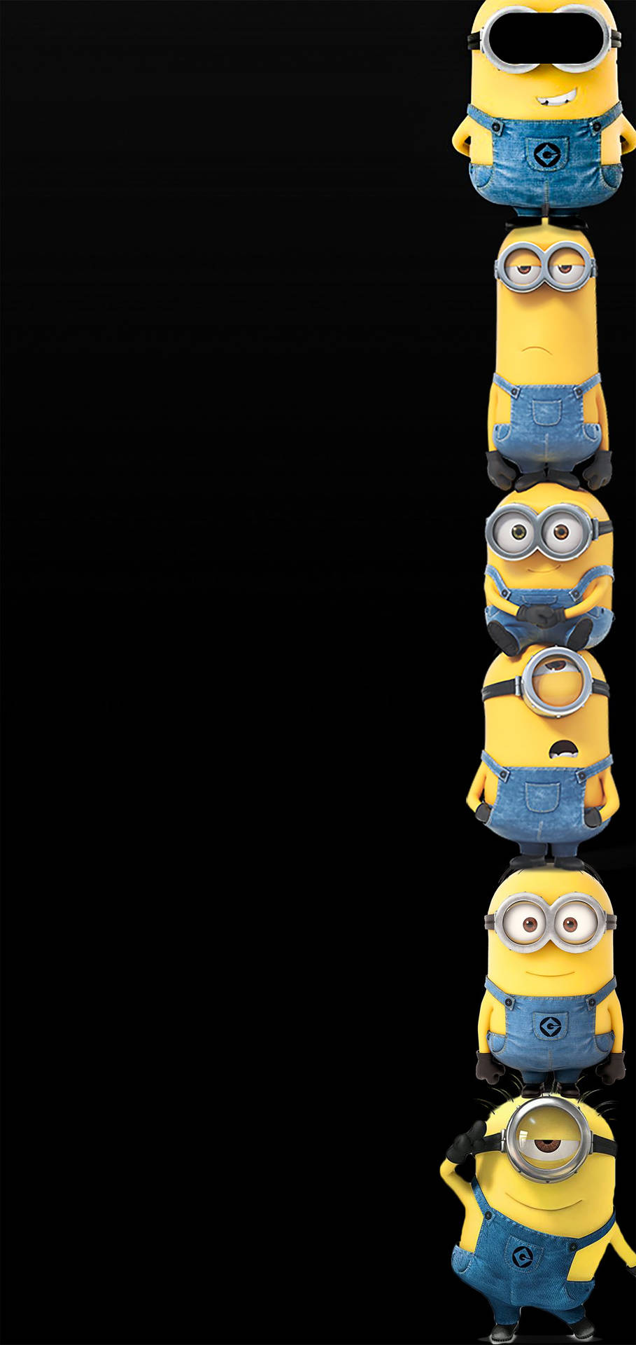 S10+ Adorable Minions Background