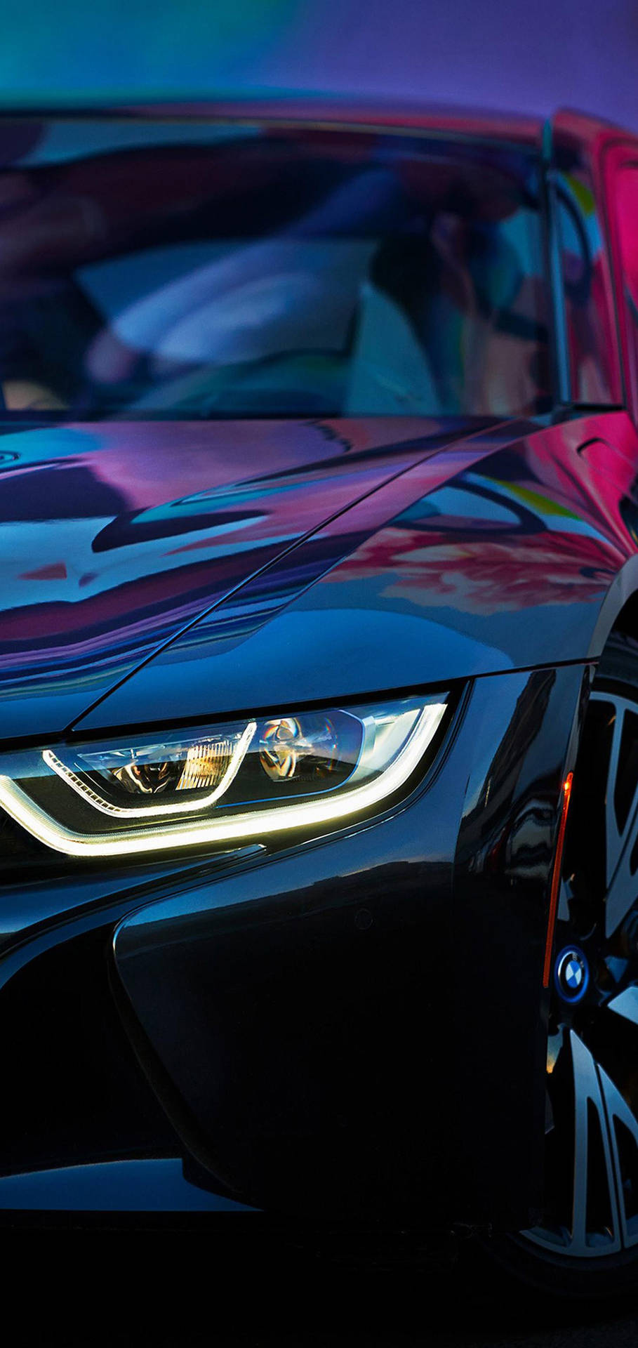 S10+ Classy Bmw Close-up Background
