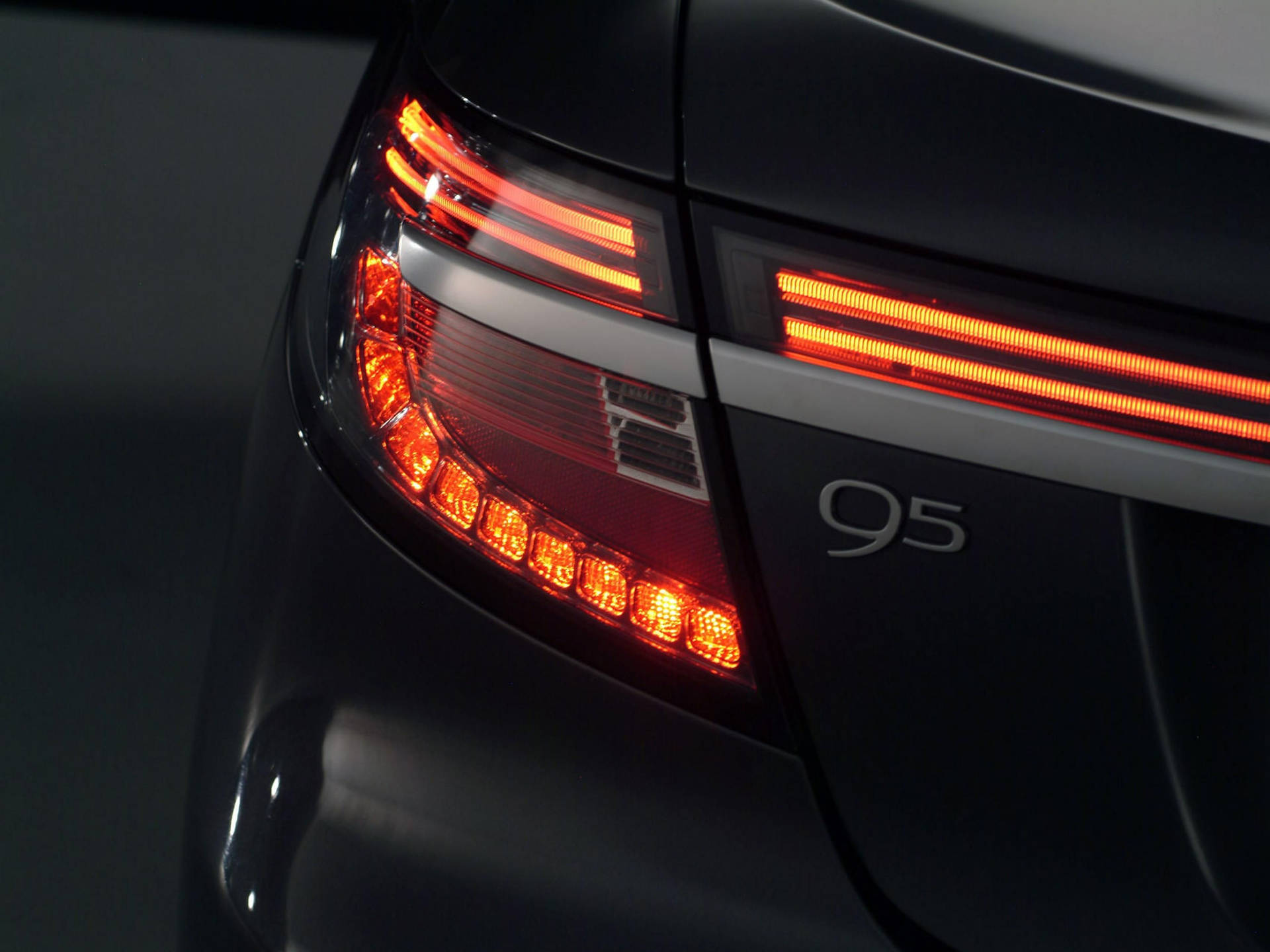 Saab 9-5 Tail Light Background