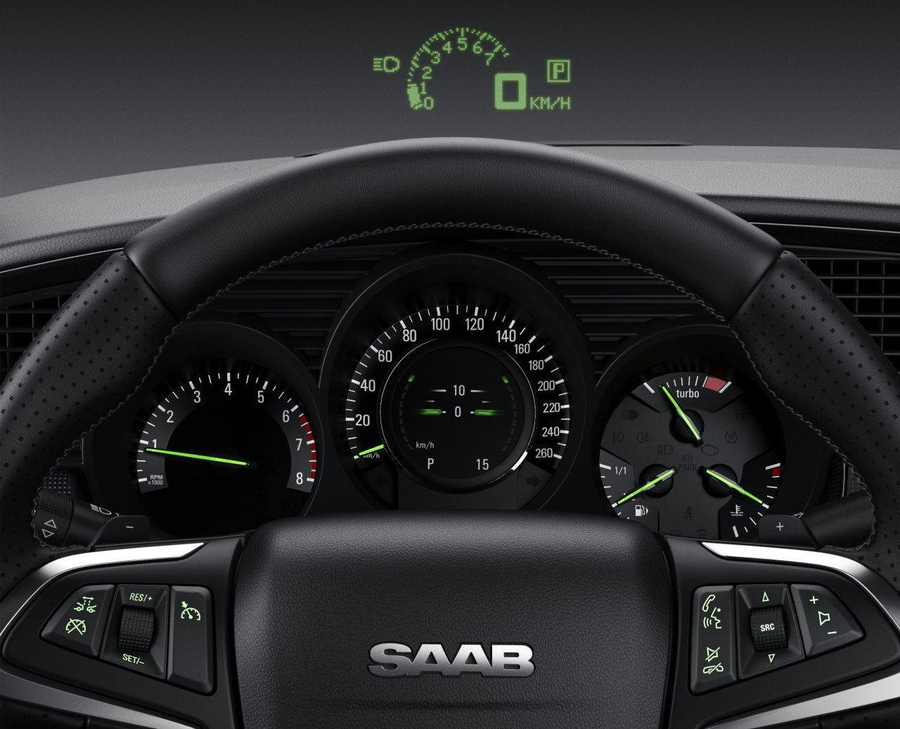 Saab Head Up Display Background