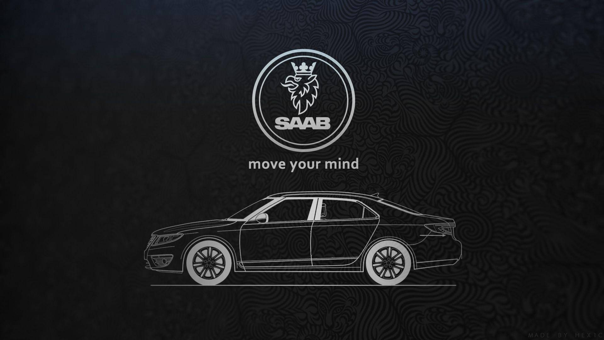 Saab Move Your Mind Poster Background