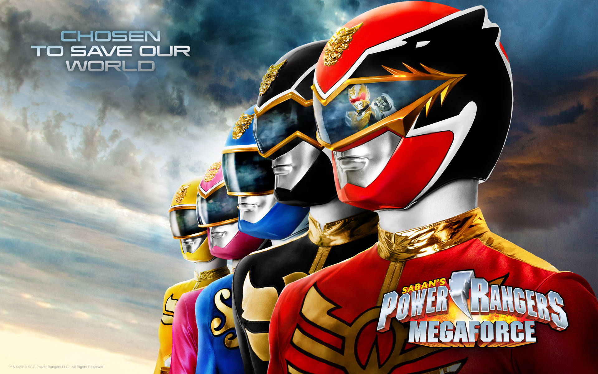 Saban's Power Rangers Megaforce Background