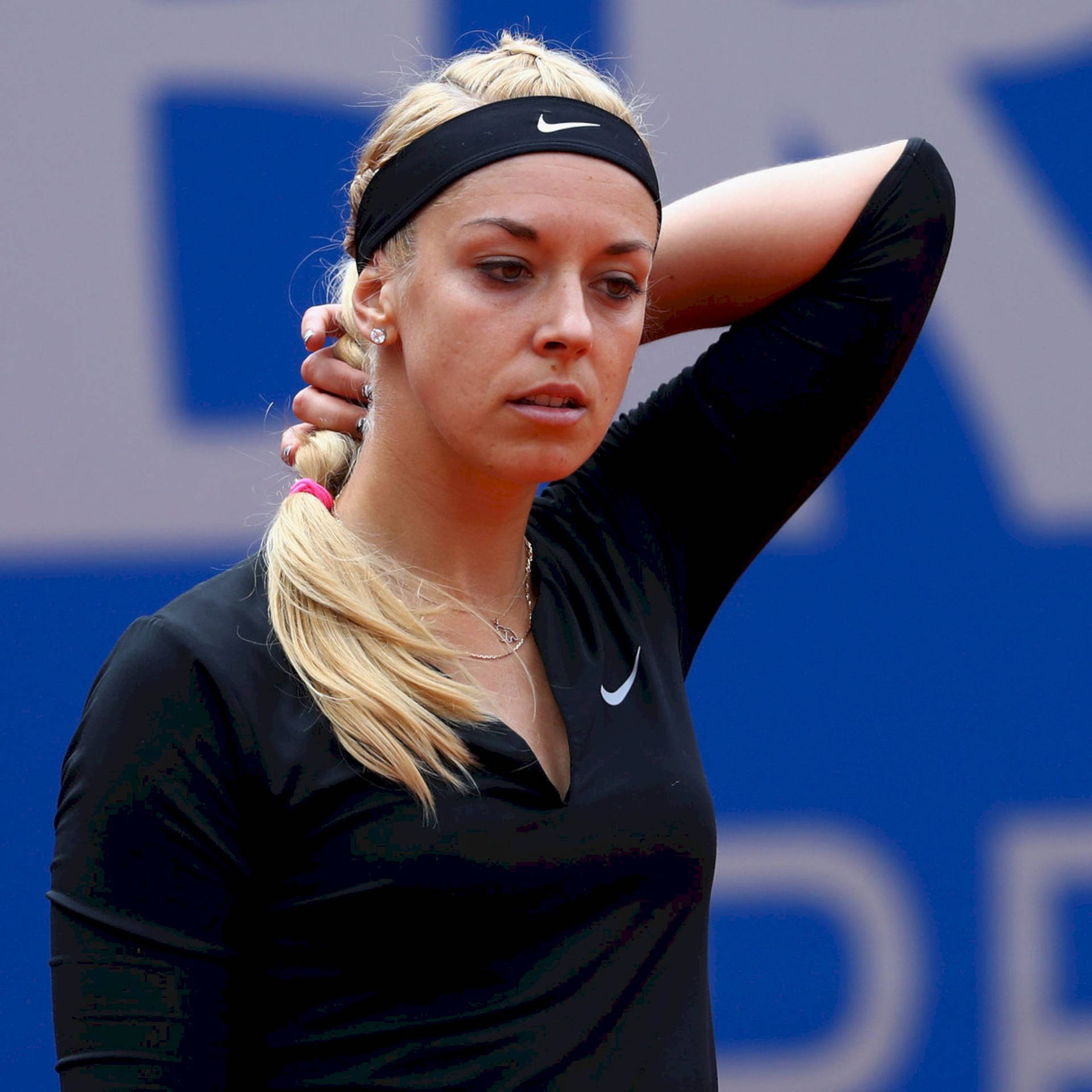 Sabine Lisicki Black Nike Top