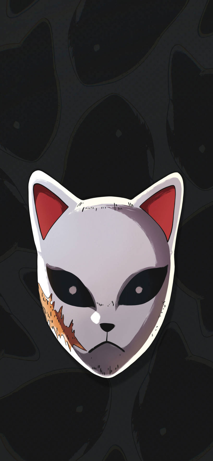 Sabito Mask Demon Slayer Iphone Background