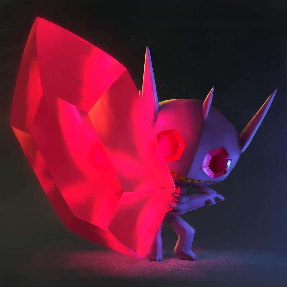Sableye And Glowing Gem