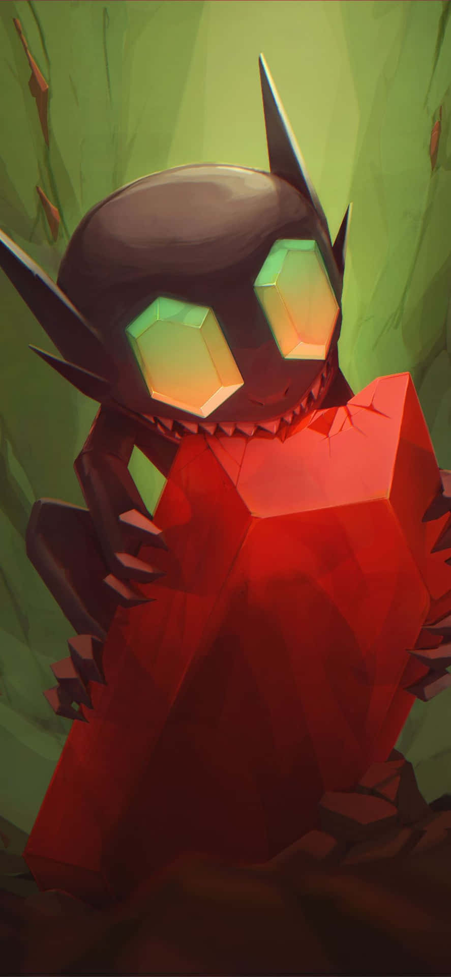 Sableye Munching On Gem